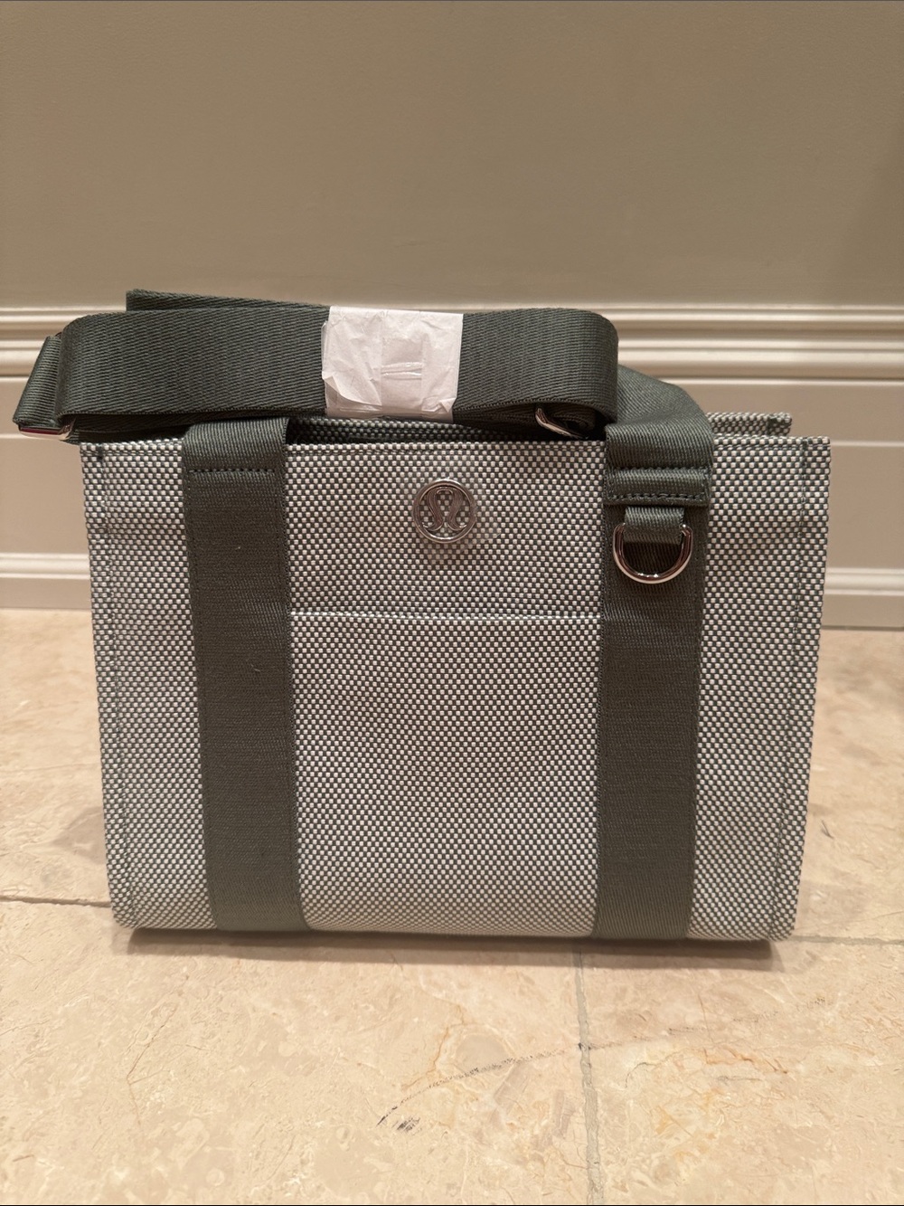 Two-Tone Canvas Mini Tote Bag 4.5L